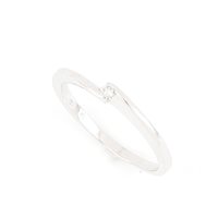 Anello Zorzan Gioielli Donna in Oro bianco Diamante 0.025 Ct ANPZ3035 - ANPZ3035